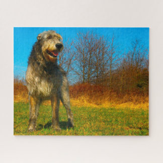 Irish Wolfhound. Jigsaw Puzzle