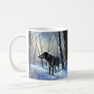 Irish Wolfhound  Let It Snow Christmas Coffee Mug