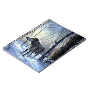 Irish Wolfhound  Let It Snow Christmas Notebook