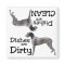 Irish Wolfhound Lovers Dishwasher Magnet