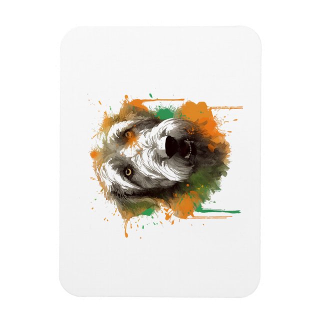 Irish Wolfhound  Magnet (Vertical)