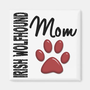 Irish Wolfhound Mom 2 Magnet