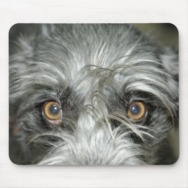 Irish wolfhound mouse pad (Front)