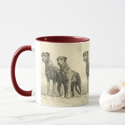 Irish wolfhound mug