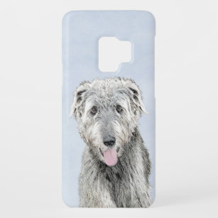Irish Wolfhound Painting - Cute Original Dog Art Case-Mate Samsung Galaxy S9 Case