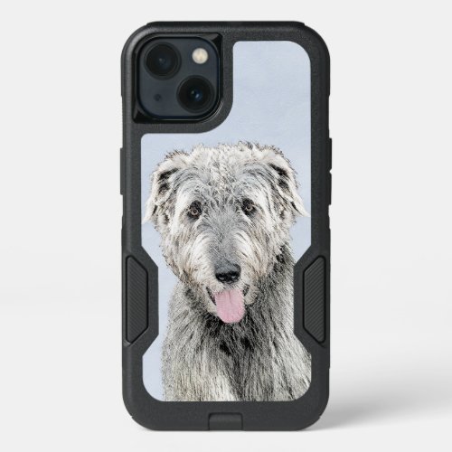 Irish Wolfhound Painting _ Cute Original Dog Art iPhone 13 Case