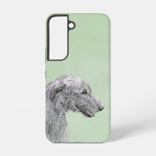 Irish Wolfhound Painting - Cute Original Dog Art Samsung Galaxy S22 Case