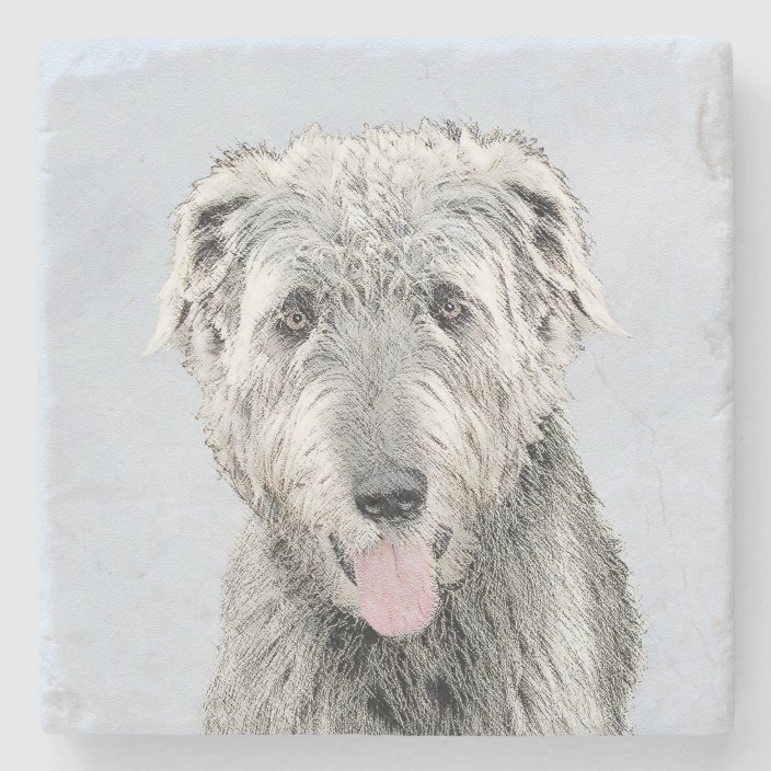 cute irish wolfhound