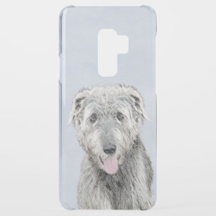 Irish Wolfhound Painting - Cute Original Dog Art Uncommon Samsung Galaxy S9 Plus Case