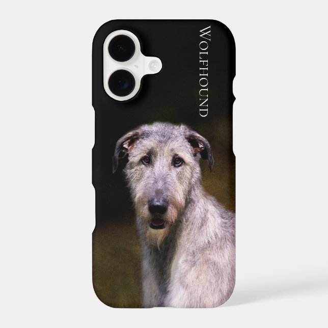 Irish Wolfhound Phone Case (Back)