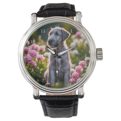 Irish Wolfhound puppy dog cute  Watch