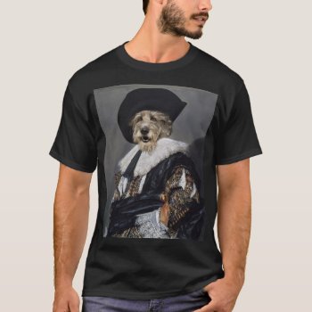 Irish Wolfhound Renaissance Dog Art T-shirt by moonlake at Zazzle