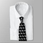 Irish Wolfhound Silhouettes Pattern Grey and Black Neck Tie<br><div class="desc">This original Irish Wolfhounds pattern neck tie makes a great gift for dog dads! Available in a variety of colors, this cool tie makes a statement for anyone who loves an Irish Wolfhound. An awesome gift for the guy who wears a tie for business, or for special events like holiday...</div>