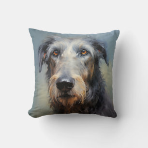 Irish Wolfhound Throw Pillow