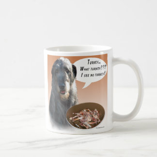 Irish Wolfhound Turkey Coffee Mug