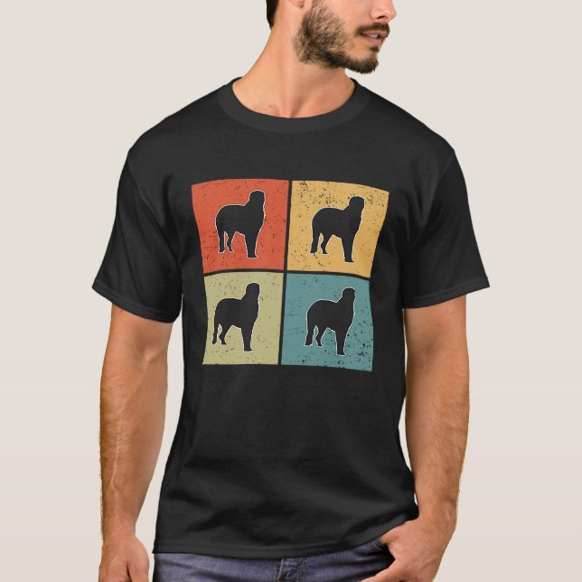 Irish Wolfhound Vintage  4 T-Shirt (Front)