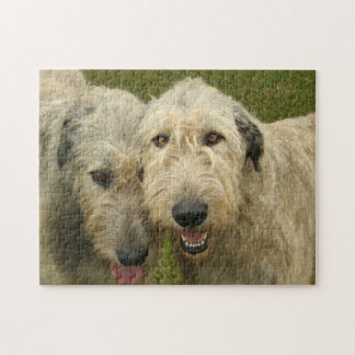 Irish Wolfhounds Photo Jigsaw Puzzle