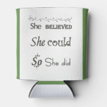 Irish Women's Positive Can Cooler Insulated