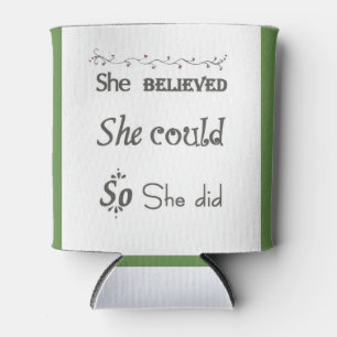 Irish Women's Positive Can Cooler Insulated
