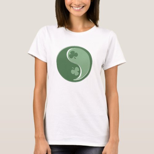 Irish Yin Yang T_shirt