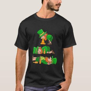 Irish Yoga Happy St. Patricks Day Irish Funny Drin T-Shirt
