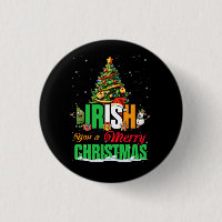 Irish You A Merry Christmas Santa Irish Flag Chris