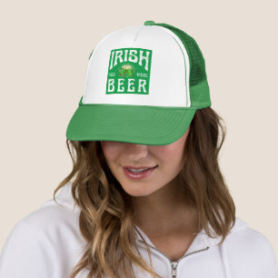 IRISH YOU WERE BEER TRUCKER HAT