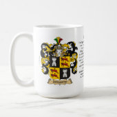 Irizarry, the Origin, the Meaning and the Crest Coffee Mug (Left)