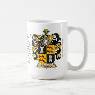Irizarry, the Origin, the Meaning and the Crest Coffee Mug