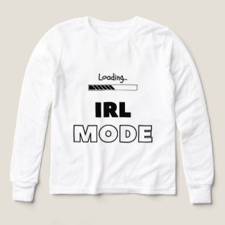 IRL Mode Loading Bar Tri-Blend Shirts
