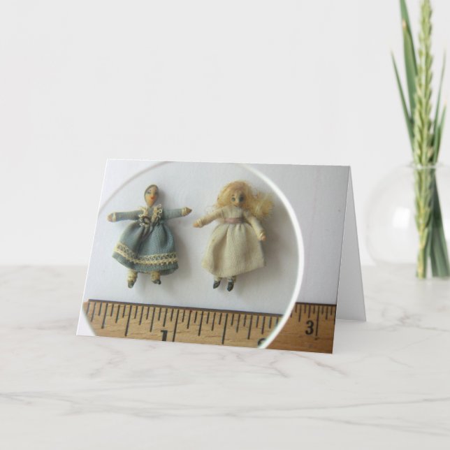 Irma Park Dolls Greeting Card - Blank (Front)