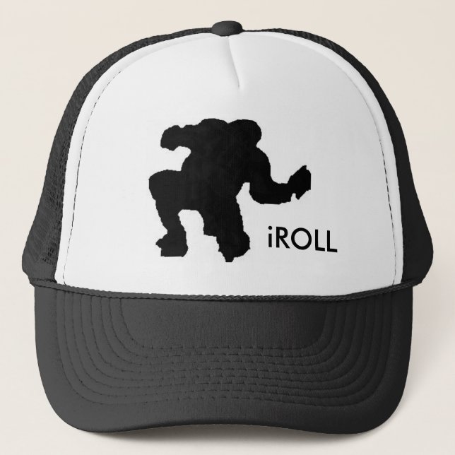 iroll trucker hat (Front)