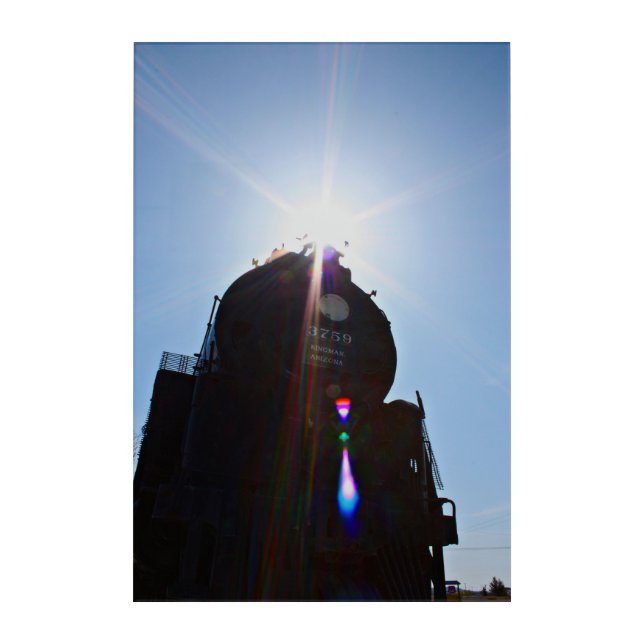 Iron and Light in Kingman Acrylic Print (Front)