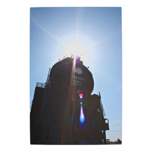 Iron and Light in Kingman Metal Print