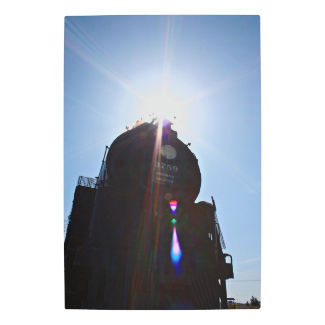 Iron and Light in Kingman Metal Print (Front)