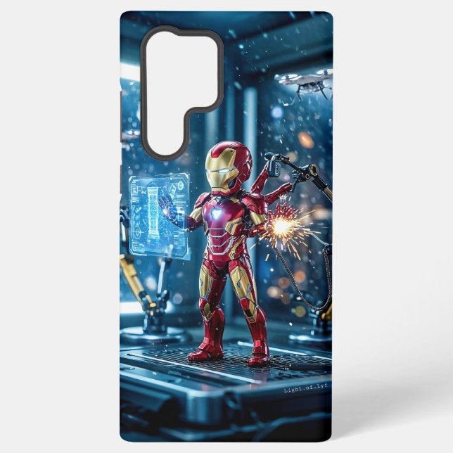 Iron Avenger Slim Snap Case (Back)