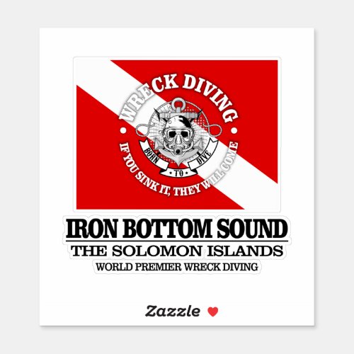 Iron Bottom Sound  Sticker