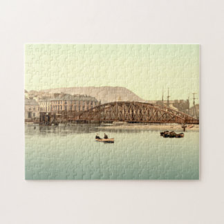 Iron Bridge, Ramsay, Isle of Man, England Jigsaw Puzzle
