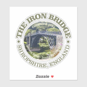 Iron Bridge (rd) Sticker
