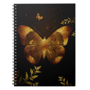Iron Butterfly Cutout Notebook