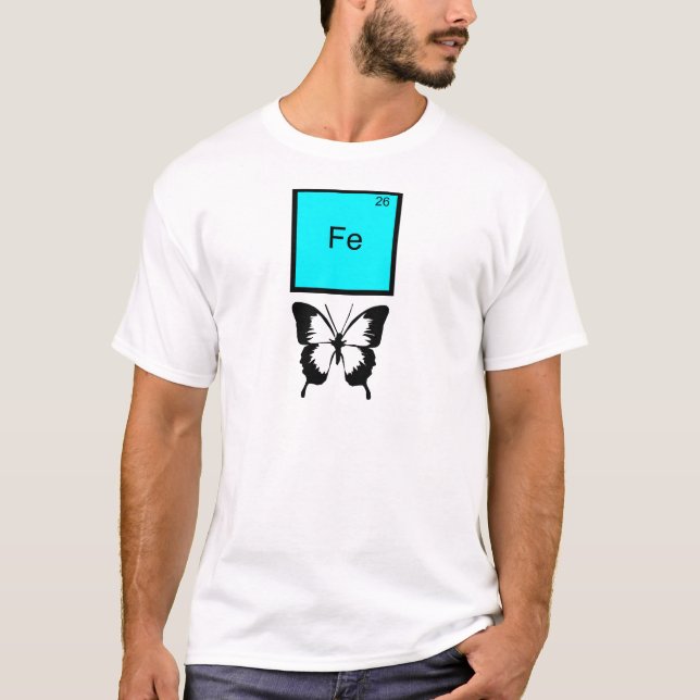 Iron Butterfly Element Pun T-Shirt (Front)