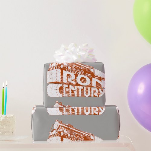 Iron Century Wrapping Paper