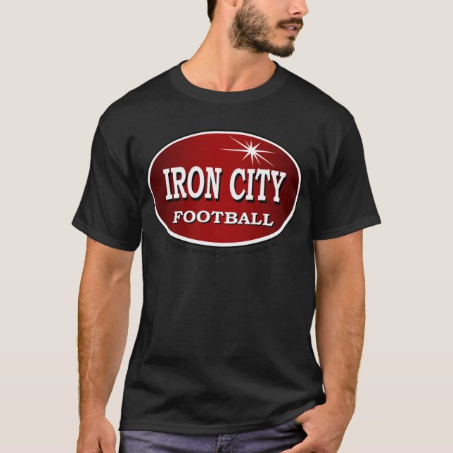 IRON CITY FOOTBALL T-Shirt (Front)