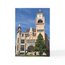 Iron County Courthouse Blank Greeting Card