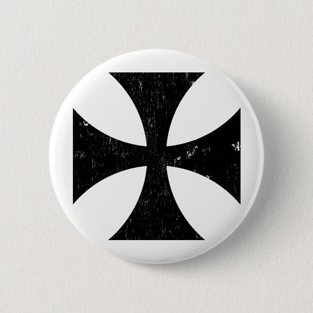 Iron Cross - German/Deutschland Bundeswehr Pinback Button (Front)