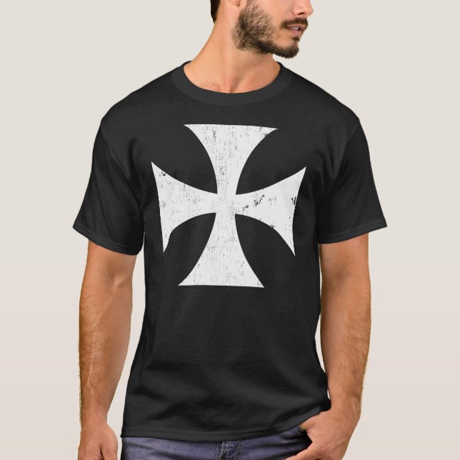 Iron Cross - German/Deutschland Bundeswehr T-Shirt (Front)