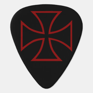 Iron Cross Guitar Pick