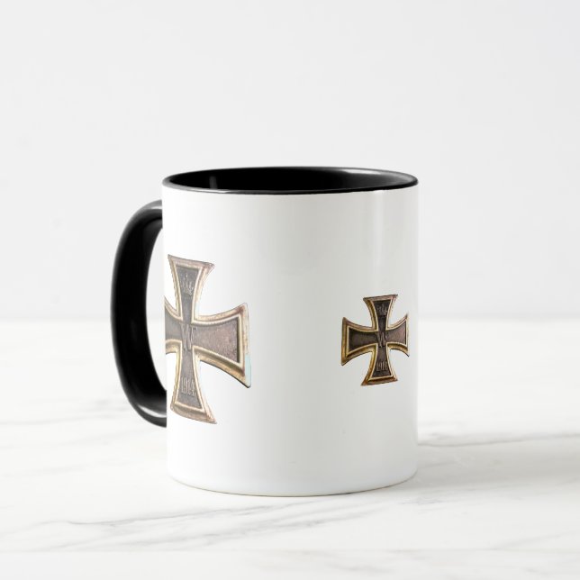 Iron cross mug (Front Left)