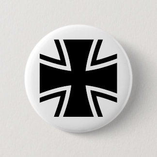 IRON CROSS PINBACK BUTTON