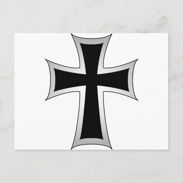 Iron Cross Teutonic Order Postcard (Front)